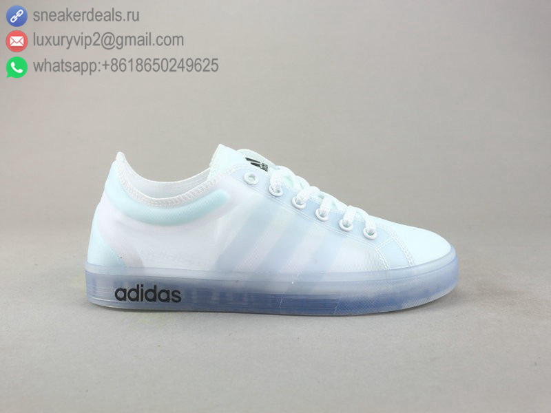 ADIDAS DAILY TEAM LOW WHITE CLEAR UNISEX SKATE SHOES